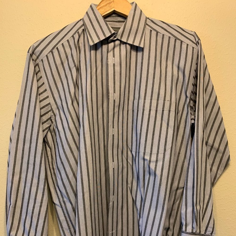 Johnson & Murphy Premium Textured Dress Shirt